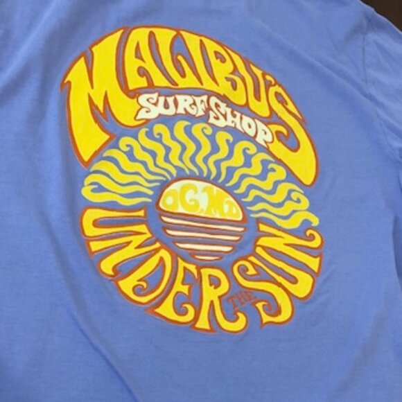 Malibu’s Surf Shop Graphic T-Shirt Size M Pre-Owned - Picture 7 of 12